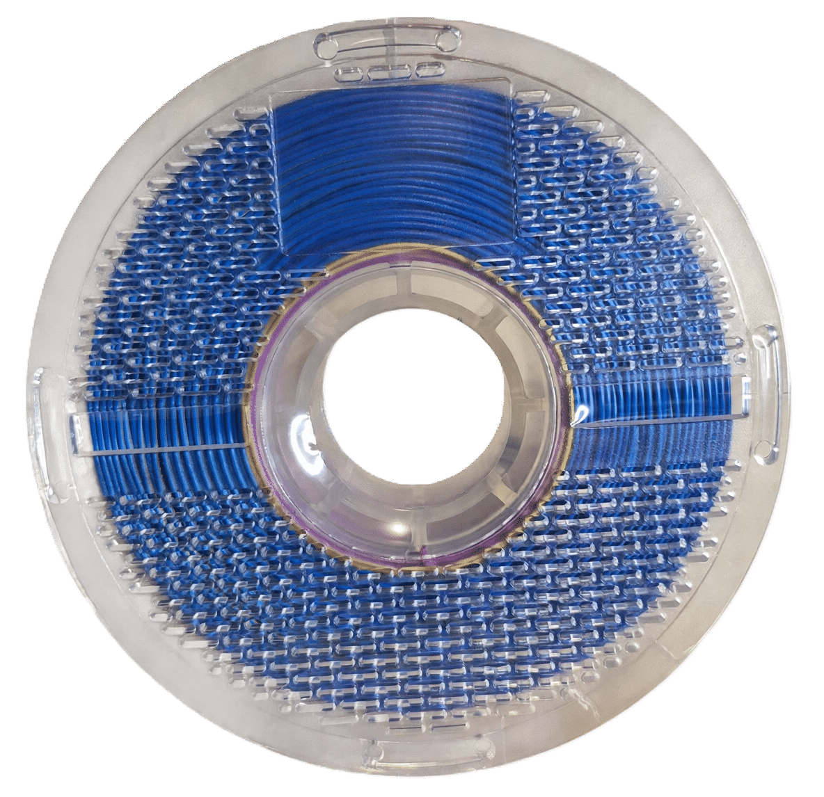 Tri-Color Silk PLA - Blue/Yellow/Purple 1KG - Image 3