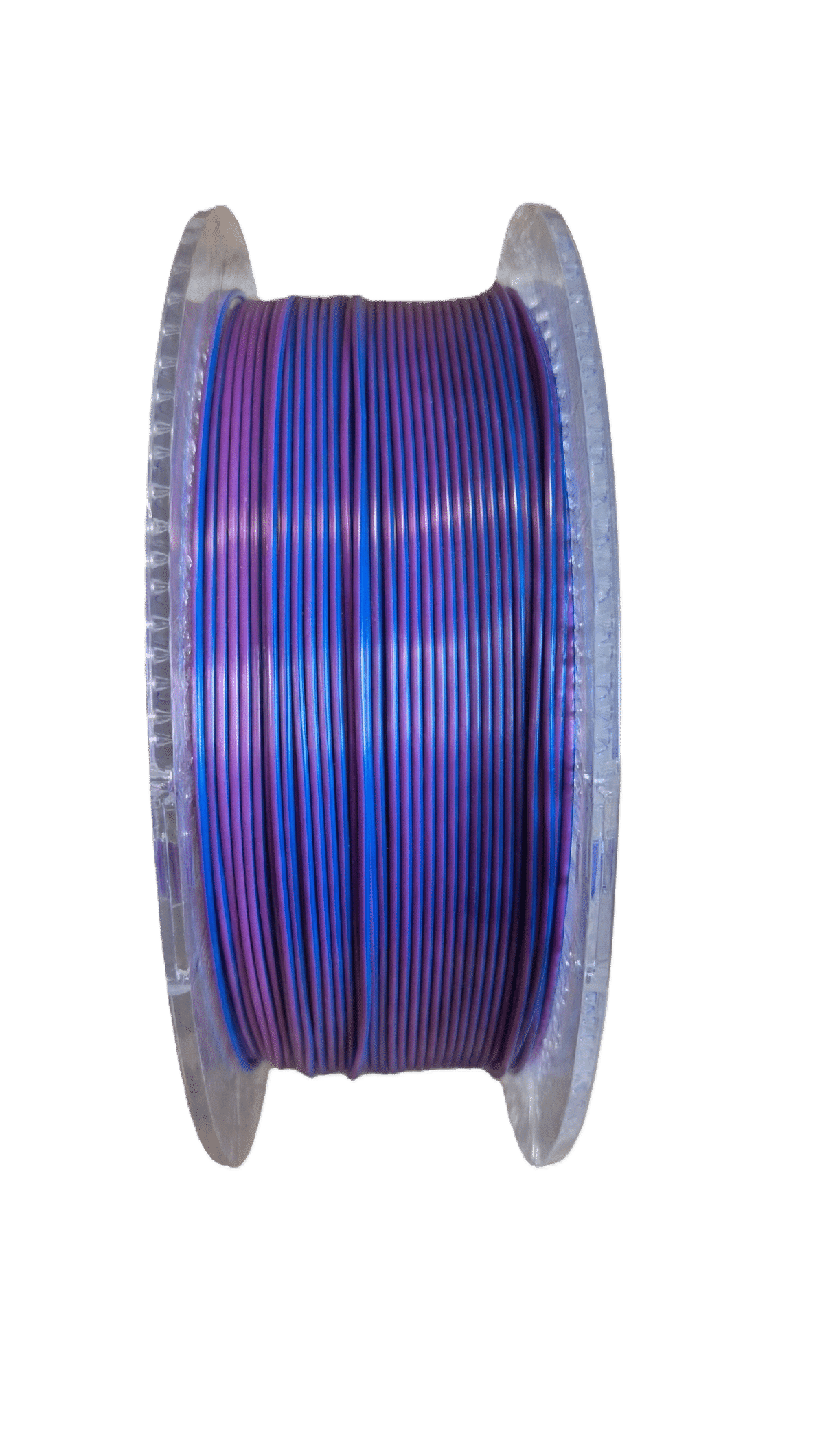 Tri-Color Silk PLA - Blue/Yellow/Purple 1KG - Image 2