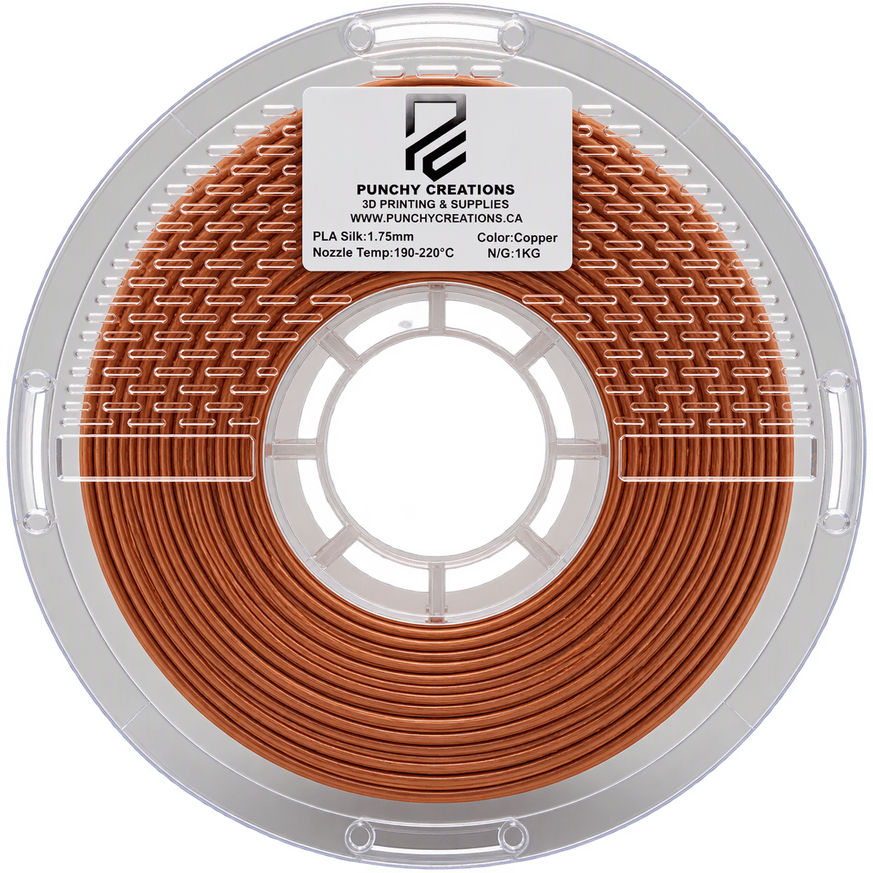 Copper PLA-Silk 1KG