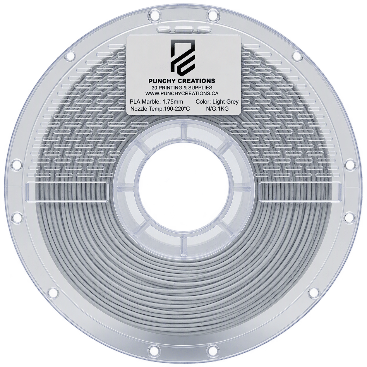 Marble Light Grey - PLA-Pro 1KG