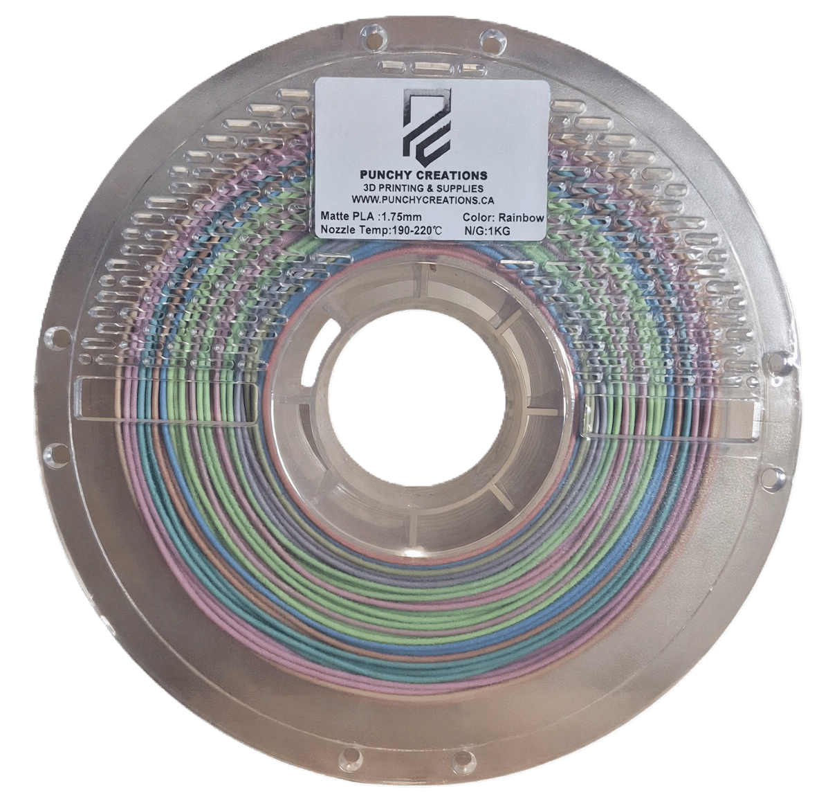 Matte Rainbow PLA-Pro 1KG