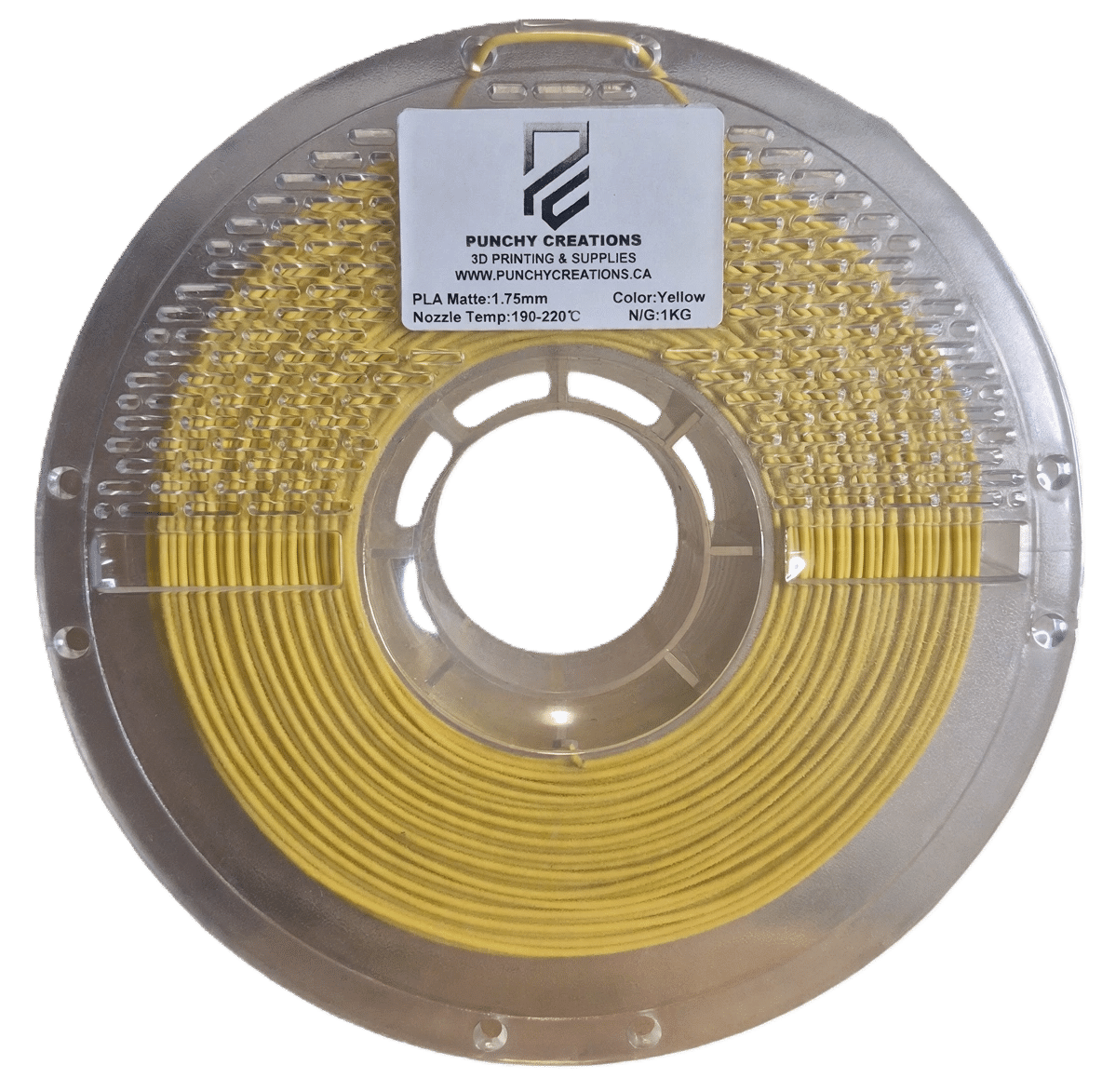 Matte Yellow PLA-Pro 1KG