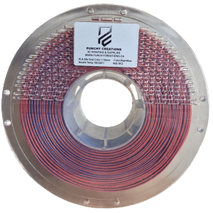 Magic Dual Color Silk PLA - Red/Blue 1KG
